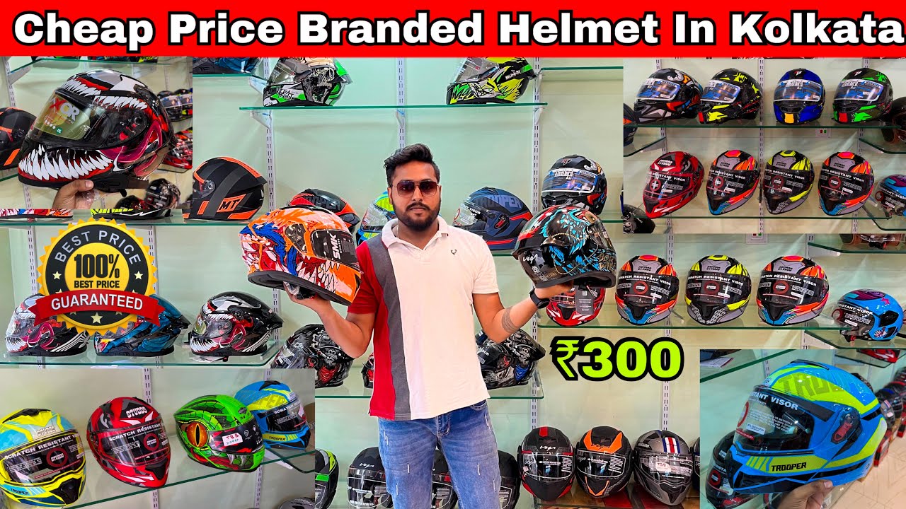 Kolkata Cheapest Helmet Market Kolkata Helmet Wholesale Market