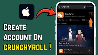 How To Create Crunchyroll Account On Iphone Download Crunchyroll On Ios 2026 Guide