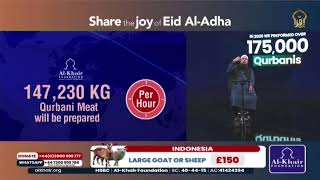 LIVE AL-KHAIR FOUNDATION QURBANI APPEAL 23RD MAY 2026