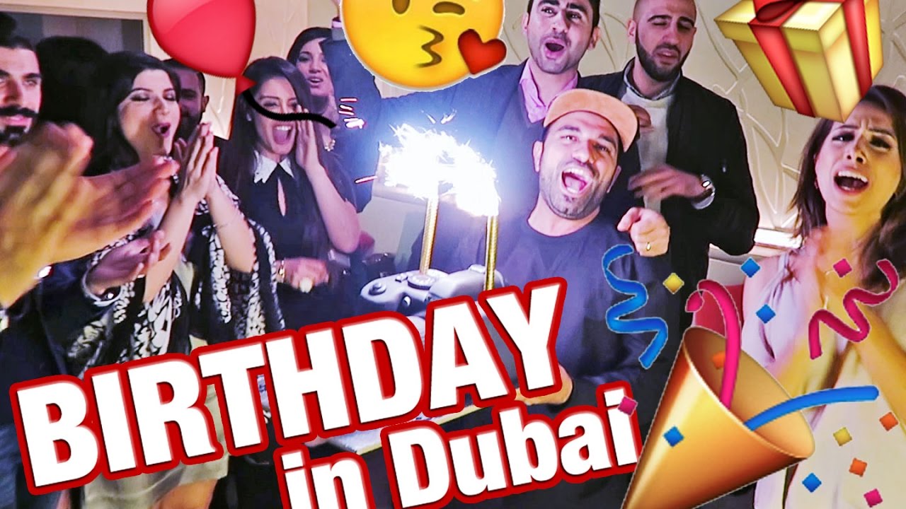 اروع عيد ميلاد في دبي THE BEST BIRTHDAY IN DUBAI #لؤي_ساهي