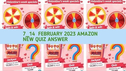 Amazon Valentine