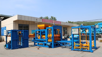 Automatic PVC/Fiber/Bamboo Pallet Feeder Machine with Concrete Hollow Block Machine,Brick Production