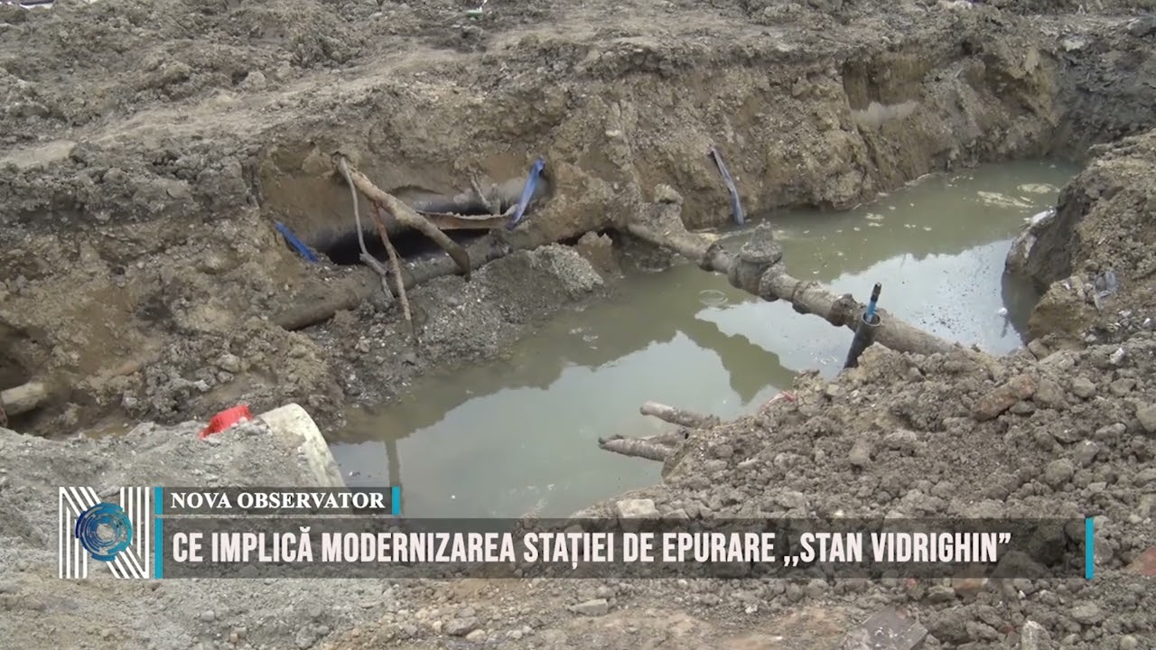 Ce implică modernizarea Stației de epurare ,,Stan Vidrighin”