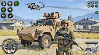 US Army Truck Simulator 2026: Military Cargo Transport 3D – Offroad War Driving & Rescue Missions screenshot 1