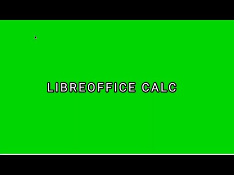 LibreOffice Calc -