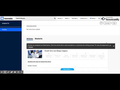 Newsela Assignment Tutorial