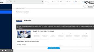 Newsela Assignment Tutorial