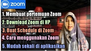 Cara pakai ZOOM Meeting di HP - Tutorial Lengkap