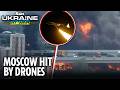 Deadly deep strikes hit Moscow area as Ukraine launches more than 1,000 drones