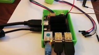 Odroid-c2 on 4k monitor running libreoffice