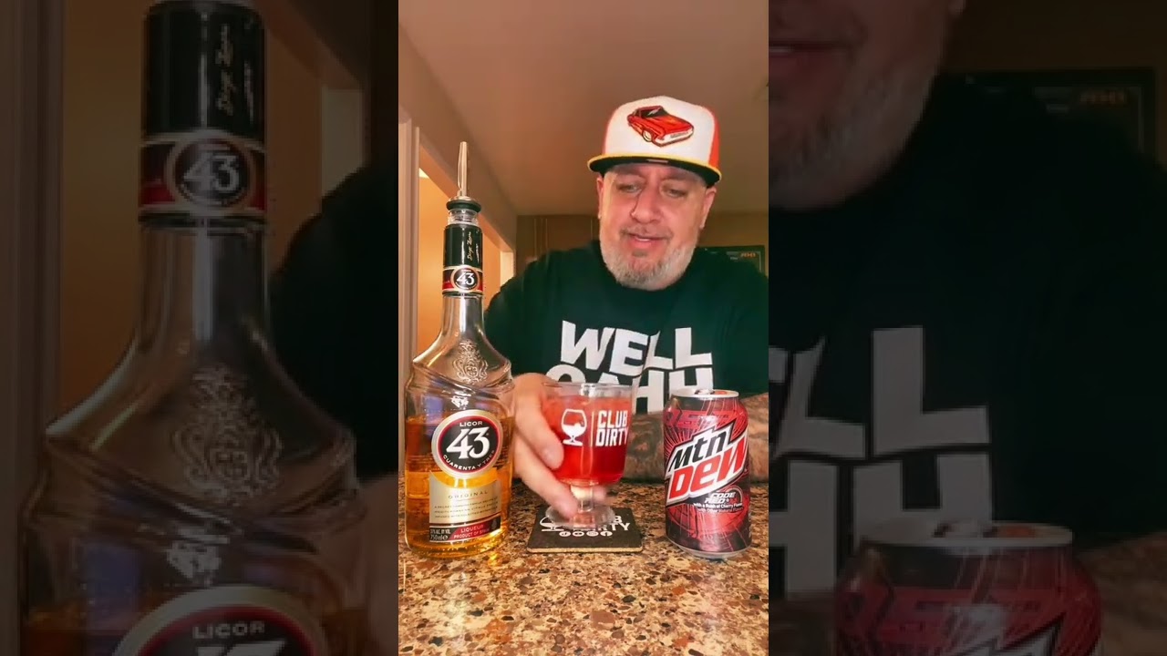 Licor 43 x Mtn Dew Code Red