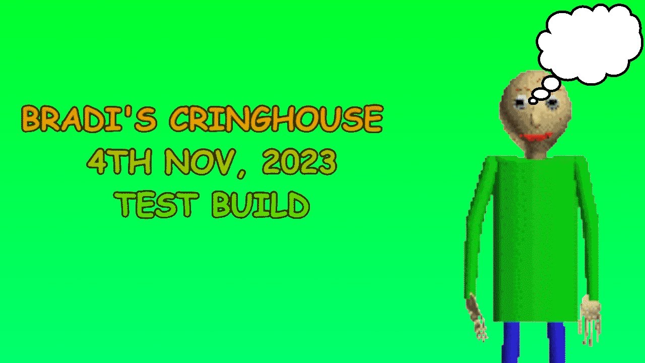 Xfgn Bradi's cringhouse 4th November, 2023 Playtest - YouTube