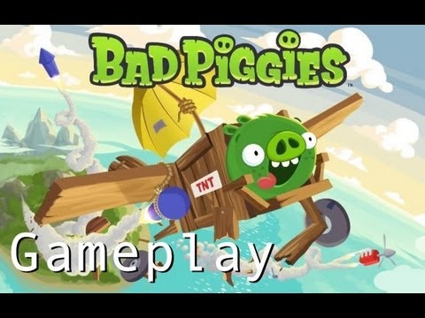 Bad Piggies - Gameplay Part 1 Ground Hog Day | WikiGameGuides