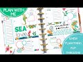 PLAN WITH ME | NEW PLANYTHING STICKER BOOK FLIP THROUGHS | THE HAPPY PLANNER