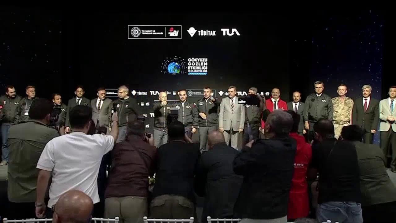 TÜBİTAK Erzurum Gökyüzü Gözlem Etkinliği Açılış Töreni