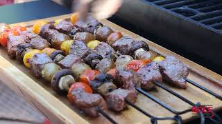 Grilled Sirloin Steak Kabobs With Garlic Rosemary Er