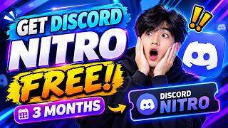 Discord Nitro FREE for 3 Months Or 12 Months (2026 Guide) 🔥 Full Tutorial in Video