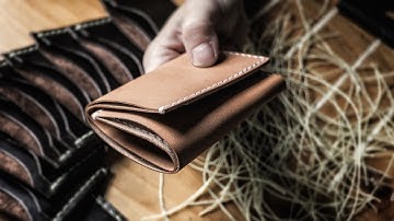 Making a Trifold Leather Wallet