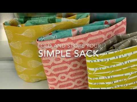 Simple Sack PDF Pattern – Atkinson Designs