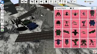 Setting up a Map and adding Objects in Tabletop Simulator for 40k