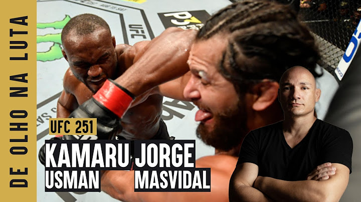 De Olho na Luta, por Vitor Miranda: Kamaru Usman x Jorge Masvidal