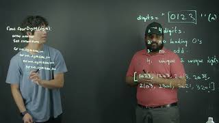 Sets and Maps: Four Digits