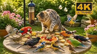 (No Ad Interruptions) Cat TV for Cats to Watch 🐾 Relaxing Bird Show for Cats