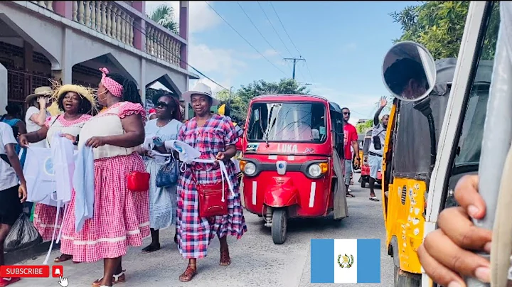 THIS IS  LIVINGSTON GUATEMALA,  HOME OF THE GARIFU...