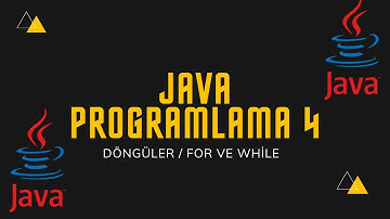Java Programlama Dersleri 4 - Döngüler For Döngüsü ve While Döngüsü