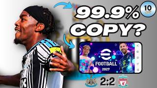 I Cloned NEWCASTLE'S TACTICS in eFootball | Quick Counter | Newcastle 2:2 Liverpool