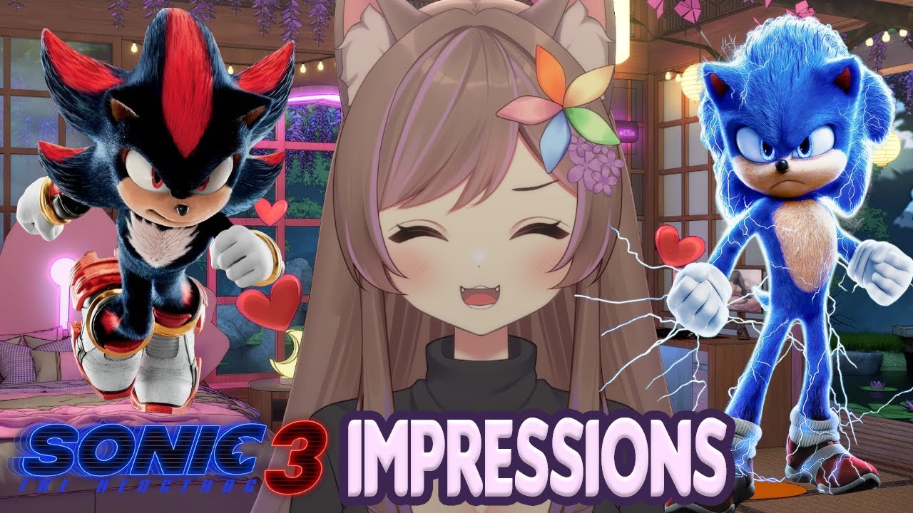 Simp Shadow Shadow SIMP Gives Movie Impressions | Sonic Movie 3 | VTuber NekoElla ...
