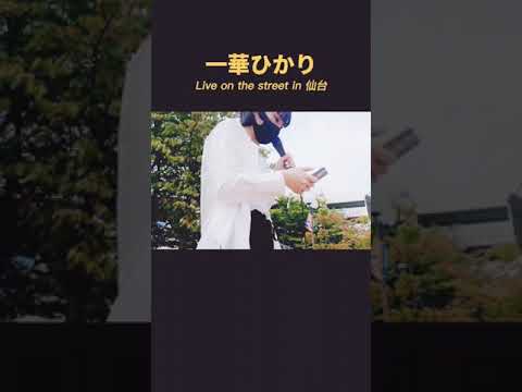 一華ひかり                                          Live on the street in 仙台 0926