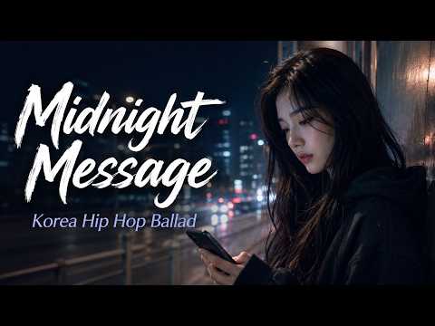 🔥 Midnight Message 🎧 一度聴くと頭から離れない90〜00年代風の感性ヒップホップバラード 💔 Korea Hip Hop Ballad
