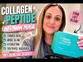 Collagen Peptide Infusion Mask Review | Glowy Hydrated Skin at Home