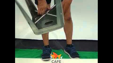 Attaching the Replica Tolix Stool Cushion