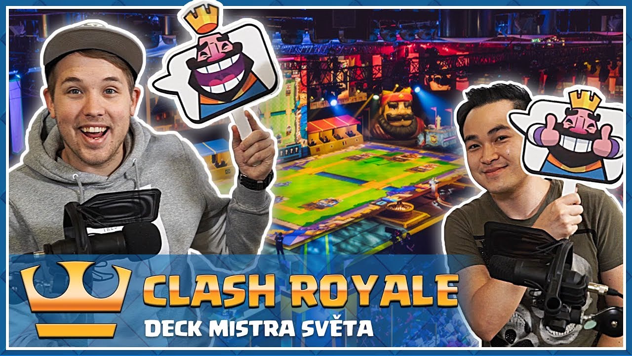 Jirka a Pepis - CLASH ROYALE - Zkoušíme deck mistra světa!