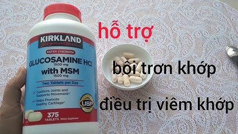 Glucosamine hcl 1500mg là thuốc gì năm 2024