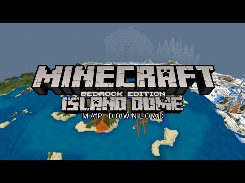 Minecraft Survival Island Dome + Invisible Bedrock | Minecraft Map ...