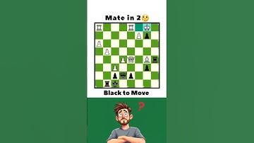 Chess Puzzle Mate in 2 | #chess #chesspuzzle #chessstrategy #puzzle