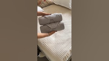 How to roll towels xx #decor #homedecor #home