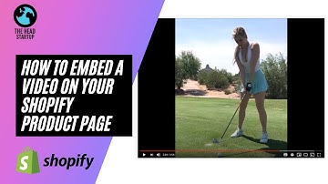 How to embed a Youtube Video on your Shopify Product Page