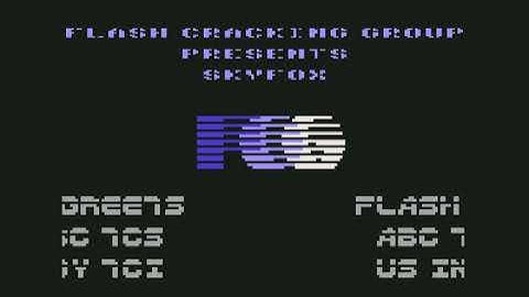 Flash Cracking Group (FCG) Intro 4! Commodore 64 (C64)