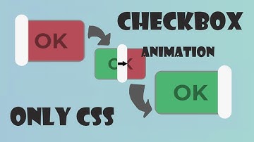 Стилизация HTML флажка checkbox на CSS | Современный чекбокс только на CSS | Анимированный checkbox