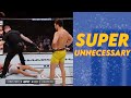 Super unnecessary moments in ufc fighters showing restraint