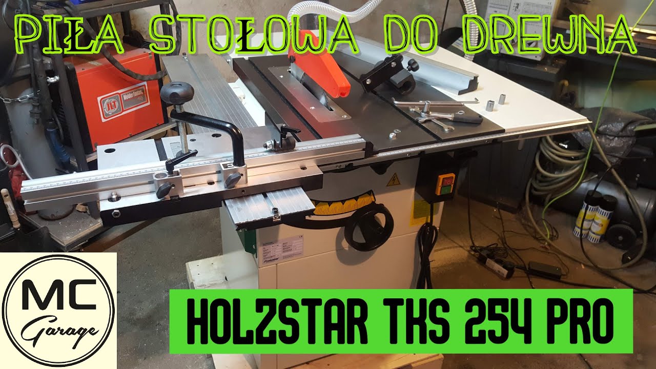 HOLZSTAR TKS 254 PRO – montáž a první spuštění