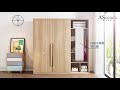 AS-6尺艾維拉推門衣櫃-180x60x204cm product youtube thumbnail