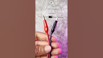 diode Forward and Reverse Bias connection #diode #bias #diodeapplications