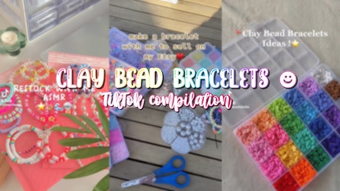 how to use a bead spinner (clay beads & seed beads)🎄🎀✨ #BEADMAS