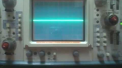 Tektronix 465m unit 5 Part 1 - Intro and DC tests