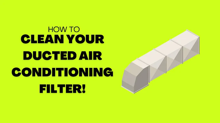 How to Clean Your Ducted Air Conditioning Filter 🧼💨 | Easy DIY Maintenance Guide